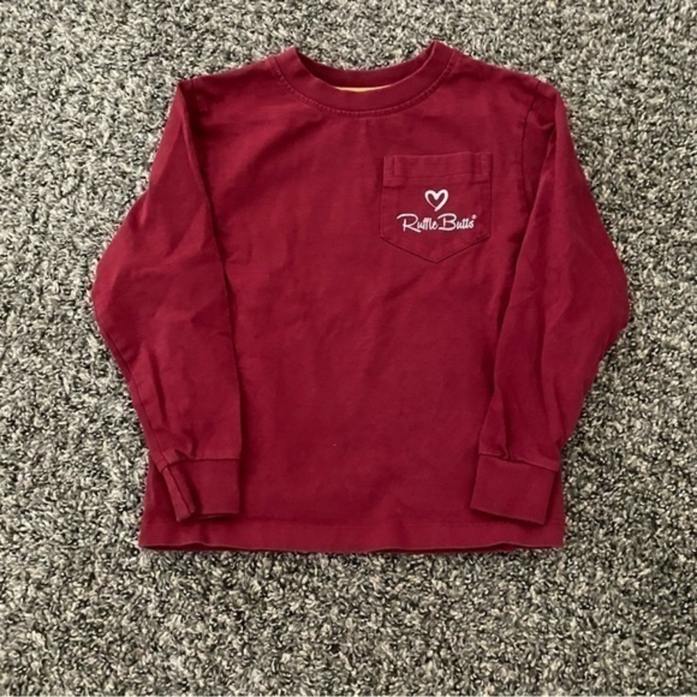 Ruffle butts 2/3 T long sleeve shirt
